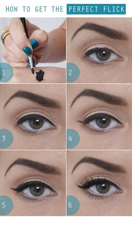10 วิธีกรีดตา ด้วยอายไลเนอร์เจลแบบง่ายๆ