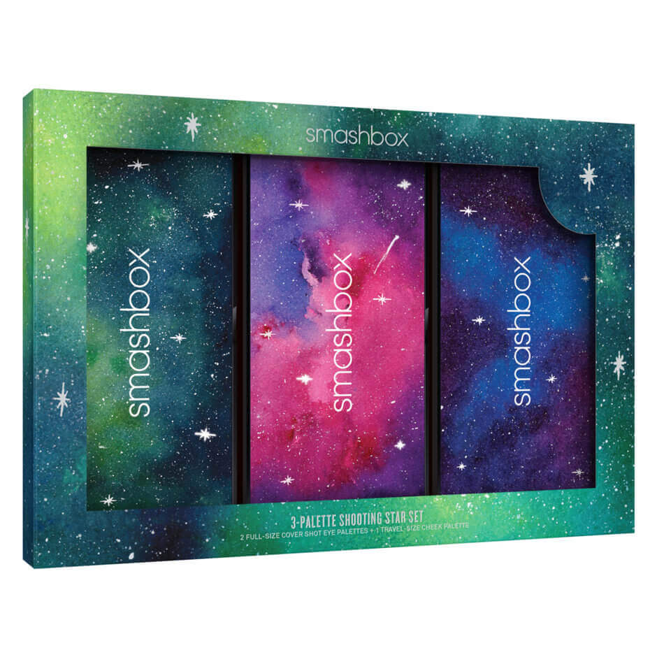 อายแชโดว์กลิตเตอร์ ปี 2022 Smashbox Cosmic Celebration 3-Palette Shooting Star - cosmeticsth
