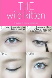 เขียนอายไลเนอร์ ให้สวยเว่อร์ Wild Kitten Eyeliner - cosmeticsth